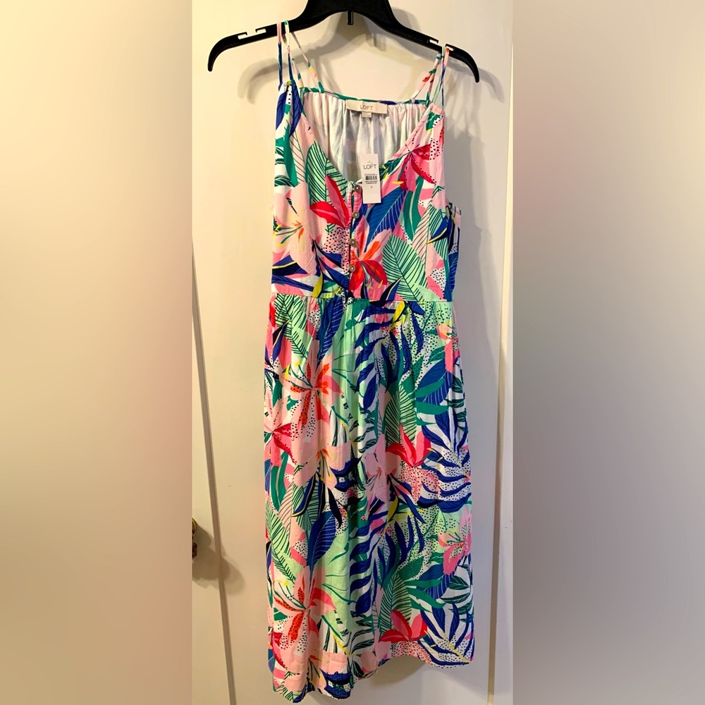 Loft summer dress, size 8